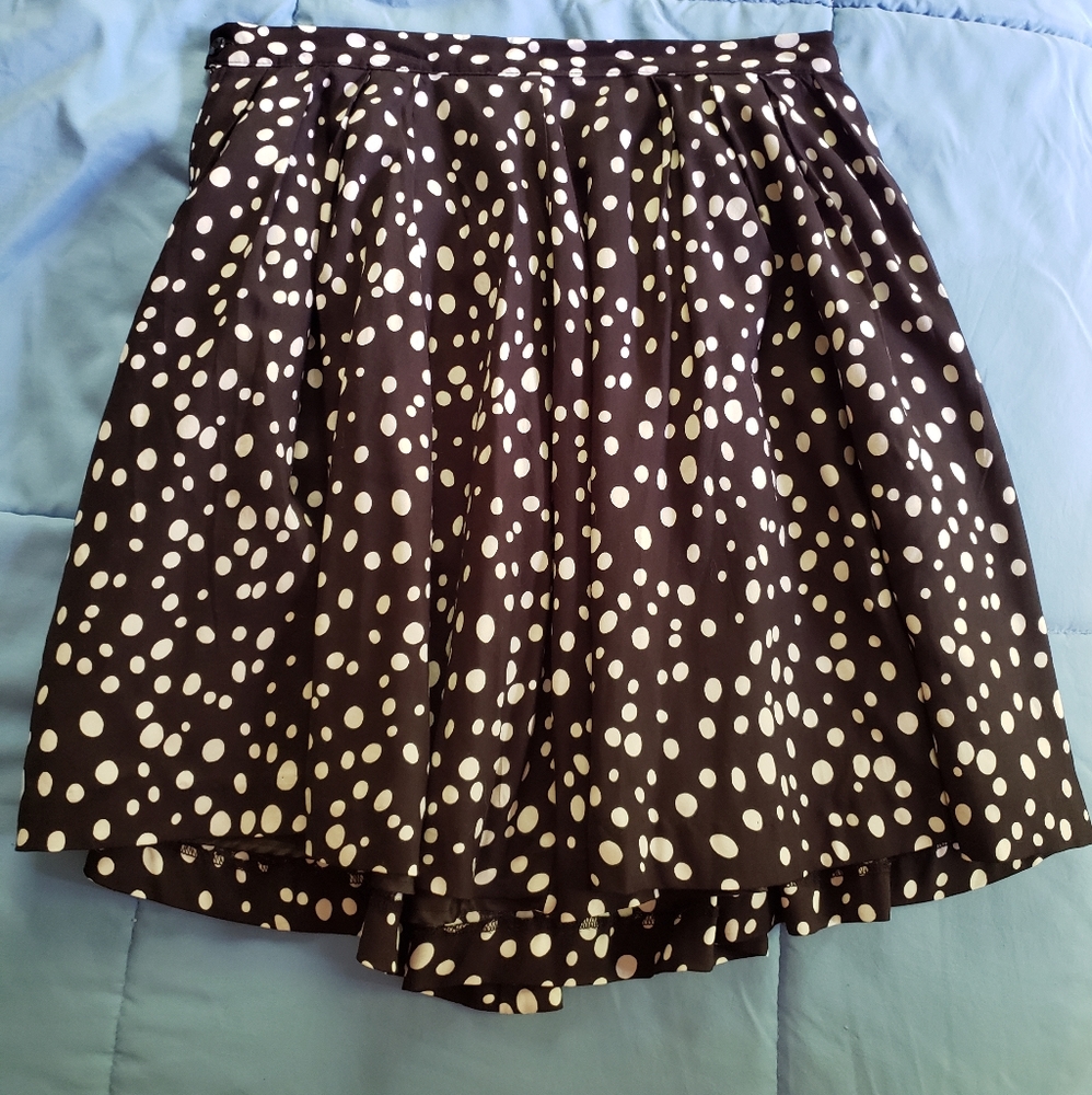Polka dot skirt